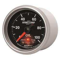 AutoMeter - AutoMeter Sport-Comp II Electric Oil Pressure Gauge 3652 - Image 2