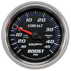 AutoMeter - AutoMeter Cobalt Mechanical Boost/Vacuum Gauge 7908 - Image 1