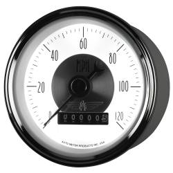 AutoMeter - AutoMeter Prestige Series Pearl Electric Programmable Speedometer 2085 - Image 3