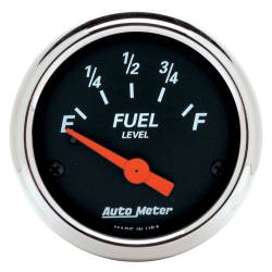 AutoMeter - AutoMeter Designer Black 5 Gauge Set MPH/OilP/Water/Volt/Fuel 7033-DB - Image 2