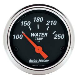AutoMeter - AutoMeter Designer Black 5 Gauge Set MPH/OilP/Water/Volt/Fuel 7033-DB - Image 4