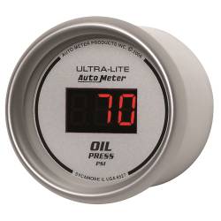 AutoMeter - AutoMeter Ultra-Lite Digital Oil Pressure Gauge 6527 - Image 2