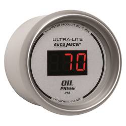 AutoMeter - AutoMeter Ultra-Lite Digital Oil Pressure Gauge 6527 - Image 3