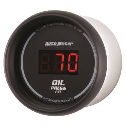 AutoMeter - AutoMeter Sport-Comp Digital Oil Pressure Gauge 6327 - Image 2