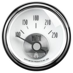 AutoMeter - AutoMeter Prestige Series Pearl Water Temperature Gauge 2039 - Image 1