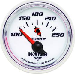 AutoMeter - AutoMeter C2 Electric Water Temperature Gauge 7137 - Image 1