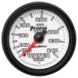 AutoMeter - AutoMeter Phantom II Mechanical Water Temperature Gauge 7532 - Image 1