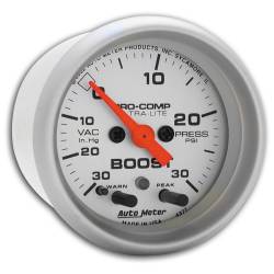 AutoMeter - AutoMeter Ultra-Lite Electric Boost/Vacuum Gauge 4377 - Image 2