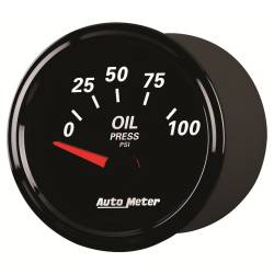 AutoMeter - AutoMeter Designer Black II Oil Pressure Gauge 1228 - Image 2