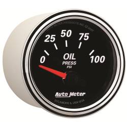 AutoMeter - AutoMeter Designer Black II Oil Pressure Gauge 1228 - Image 3
