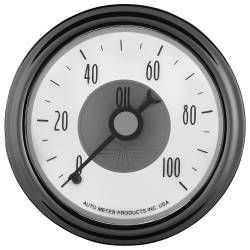 AutoMeter - AutoMeter Prestige Series Pearl Oil Pressure Gauge 2023 - Image 4