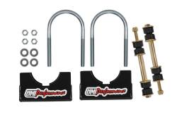 UMI PERFORMANCE Aftermarket Rear End Sway Bar Installation Kit- 3-1/4" Axle Tubes 2244-325-B