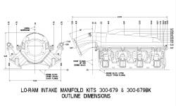 Lo-Ram-Manifold-Base-And-Fuel-Rails-Dual-Fuel-Injector-Gm-Ls3L92