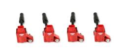 Ignition-Coil---Blaster-Series---Gm-4-Cyl-Engines---Red---4-Pack