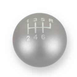 Abs-Shift-Knob---6-Speed-Pattern---Matte-Grey