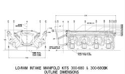 Ultra-Lo-Ram-Manifold-Kit-Single-Injector--Black---Gm-Ls3L92