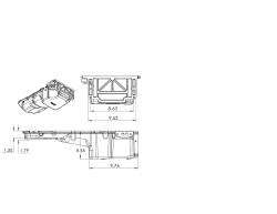 Gm-Gen-V-Lt-Swap-Oil-Pan---Drag-Race---As-Cast-With-Turbo-Oil-Return