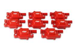 Ignition-Coil---Gm-Ls-Blaster-Series---Ls2Ls3Ls4Ls7Ls9-Engines---Red---8-Pack
