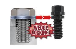 Wedge-Locking-Header-Bolts