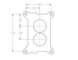 Xp-Series-Carburetor-500Cfm-Circle-Track-Alcohol-Factory-Refurbished