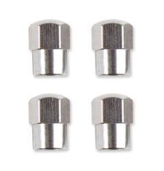 Valve-Stem-Caps---Hex-Head---Chrome-Plated---Package-Of-4