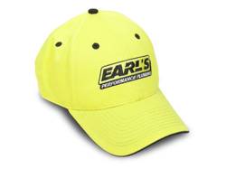 Earl's Performance CAP - EARL's YELLOW W/BLACK TRIM 11002ERL