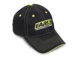 Earl's Performance CAP - EARL's BLACK W/YELLOW TRIM 11001ERL