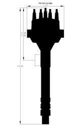 Efi-Dual-Sync-Bbc-Tall-Deck-Distributor,-Black
