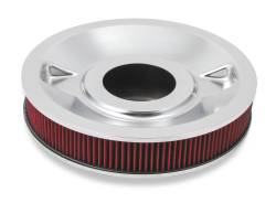 4150-Drop-Base-Air-Cleaner-Chrome-W3-Red-Washable-Gauze-Filter