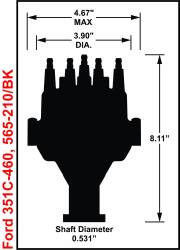 Efi-Dual-Sync-Ford-351C,-400M,-429-460-Distributor