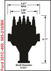 Efi-Dual-Sync-Ford-351C,-400M,-429-460-Distributor