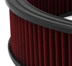 4150-Drop-Base-Air-Cleaner-Black-W3-Red-Washable-Gauze-Filter