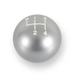 Abs-Shift-Knob---4-Speed-Pattern---Matte-Grey