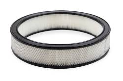 Air-Filter---14X3----White-Paper-Element---Black-Ring