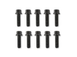 Header-Bolts---M8-1.25-25Mm-Hex-Head---Black-Oxide