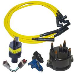 PERFORMANCE DISTRIBUTORS Ignition Part-2.5L 4-Cyl.- '98-'02 Jeep Cherokee- Yellow DUI-2-5KIT-AHYL