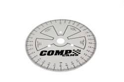 COMP Cams Sportsman Camshaft Degree Wheel - 9.0" Diameter 4790