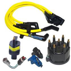 PERFORMANCE DISTRIBUTORS Ignition Part-4.0L 6-Cyl.- '98-'99 Jeep Cherokee- Grand Cherokee- Yellow DUI-4-0KIT-AHYL