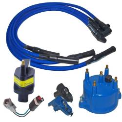 PERFORMANCE DISTRIBUTORS Ignition Part-2.5L 4-Cyl.- '98-'02 Jeep Cherokee- Blue DUI-2-5KIT-AHBL