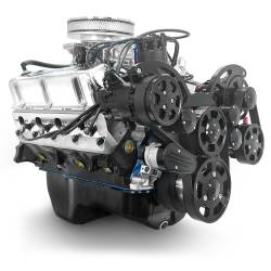 BluePrint Engines - BP302RCTCKB BluePrint Engines 302CI 361HP Cruiser Small Block Ford Dressed Longblock with Black Pulley Kit, Aluminum Heads, Roller Cam, Rear Sump Pan - Image 3