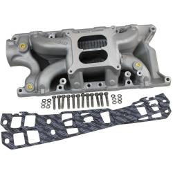 BluePrint Engines - BPP302INT - BluePrint Engines SBF 302 Intake Manifold Kit, Dual Plane, Aluminum, Natural, Square Bore, Ford, Small Block 302 - Image 2