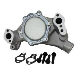 BluePrint Engines - BPP67265 - Aluminum Mechanical Water Pump, Chevy SB, Long, Standard Rotation, Satin - Image 2