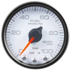 AutoMeter - AutoMeter Spek-Pro Electric Fuel Pressure Gauge P31412 - Image 1