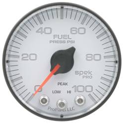 AutoMeter - AutoMeter Spek-Pro Electric Fuel Pressure Gauge P314128 - Image 1