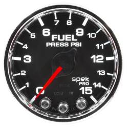 AutoMeter - AutoMeter Spek-Pro Electric Fuel Pressure Gauge P31531 - Image 2