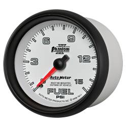 AutoMeter - AutoMeter Phantom II Mechanical Fuel Pressure Gauge 7811 - Image 2