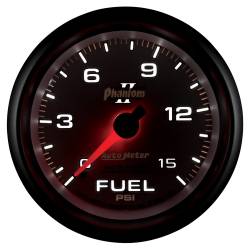 AutoMeter - AutoMeter Phantom II Mechanical Fuel Pressure Gauge 7811 - Image 4