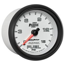 AutoMeter - AutoMeter Phantom II Mechanical Fuel Pressure Gauge 7811 - Image 5