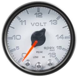 AutoMeter - AutoMeter Spek-Pro Electric Voltmeter Gauge P34412 - Image 1