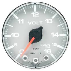 AutoMeter - AutoMeter Spek-Pro Electric Voltmeter Gauge P344218 - Image 2